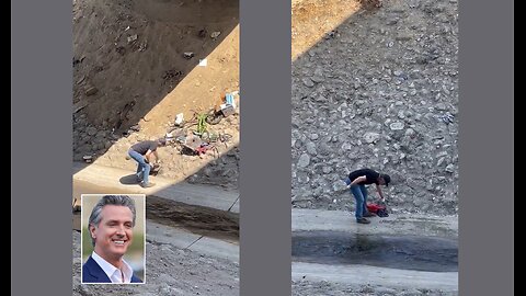 MOOD.... Watching Gavin Newsom pick up trash is well... Weirdly Satisfying 🤡