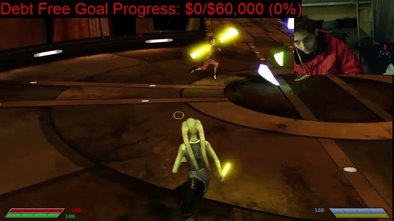 General Grievous VS Bastila Shan In A Battle With Commentary In Star Wars Jedi Knight Jedi Academy