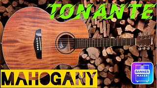 Violão Tonante Topázio Mahogany Grave Absurdo