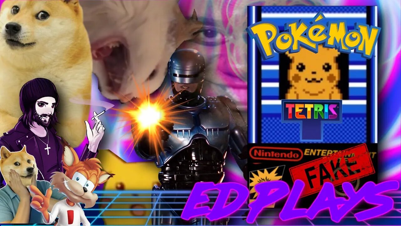 Ed Plays - Poké Tetris (Pikachu) 2000 - Nintendo Entertainment System