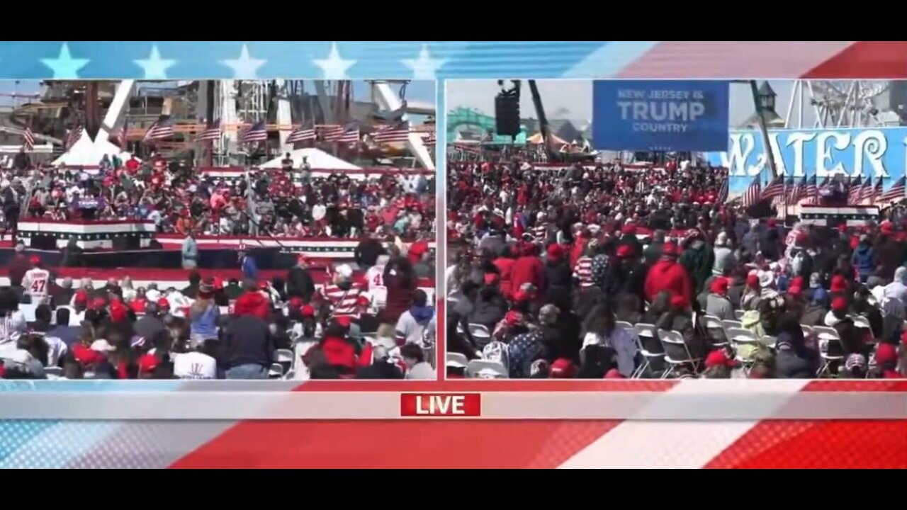 80,000+ … Trump Rally Had Largest Crowd In New Jersey Political History