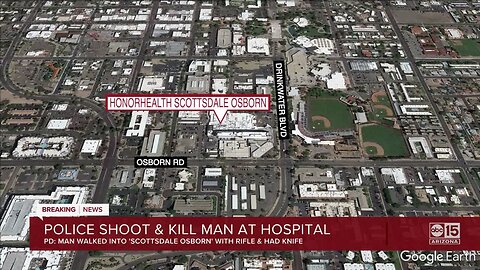 Police shoot, kill man at HonorHealth Osborn Hospital in Scottsdale