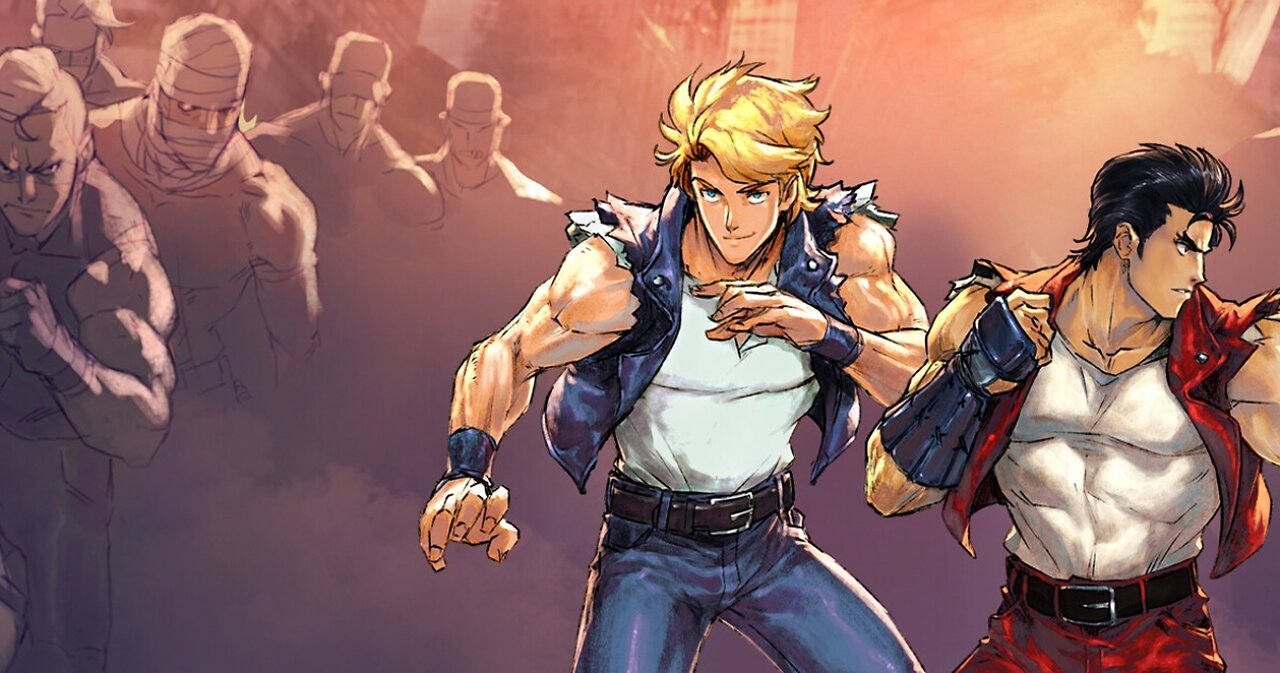 Double Dragon Gaiden: Rise Of The Dragons Boss Battles With Billy And Jimmy Gameplay PC