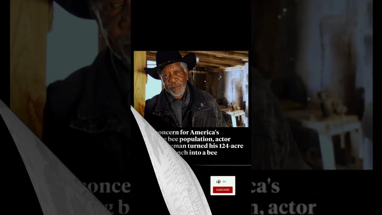 Morgan Freeman imported 26 hives | Forgotten Black History