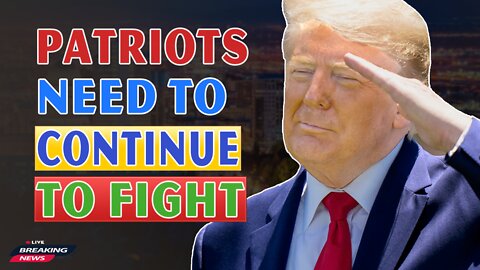 x22 Report Today - Patriots Need To Continue To Fight