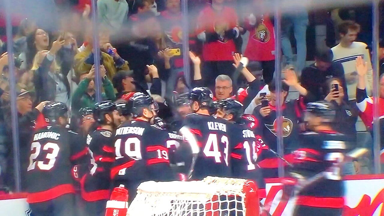 Senators C #9 Josh Norris OT🥅(2)🏒Wrist-Shot Goal.