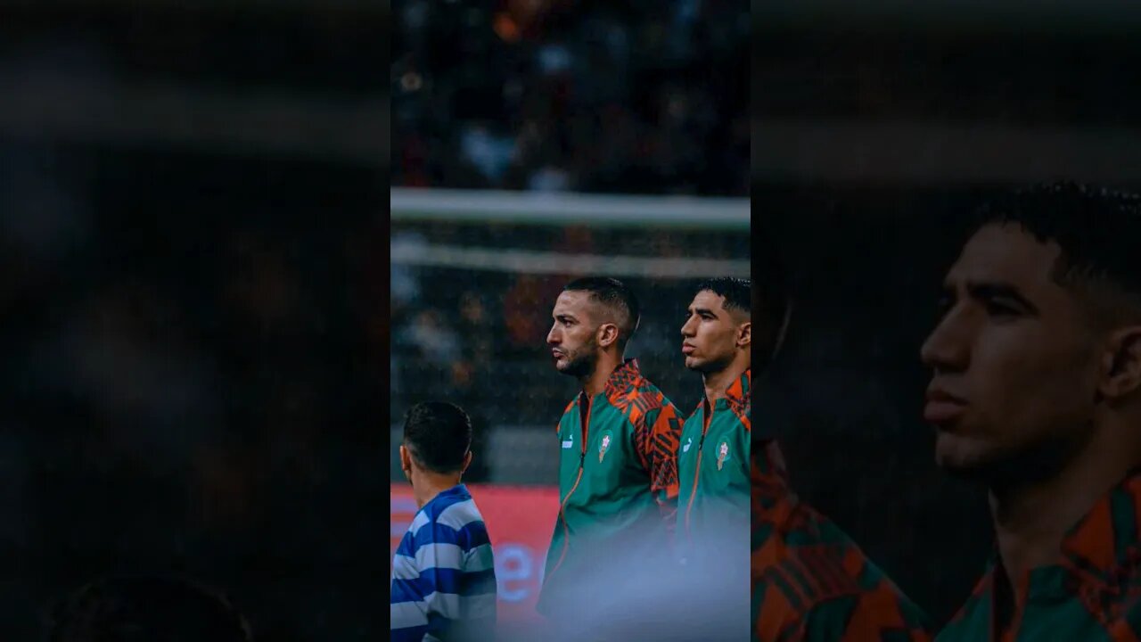 Hakimi & Ziyech Colour Grading Transition in Lightroom 💙 #photography #hakimziyech #achrafhakimi