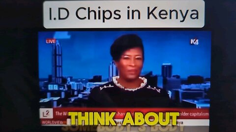 ID chips now put into Baby's in Kenya