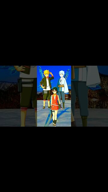 Boruto VS Mitsuki VS Sarada - WHO IS STRONGEST??.#shorts