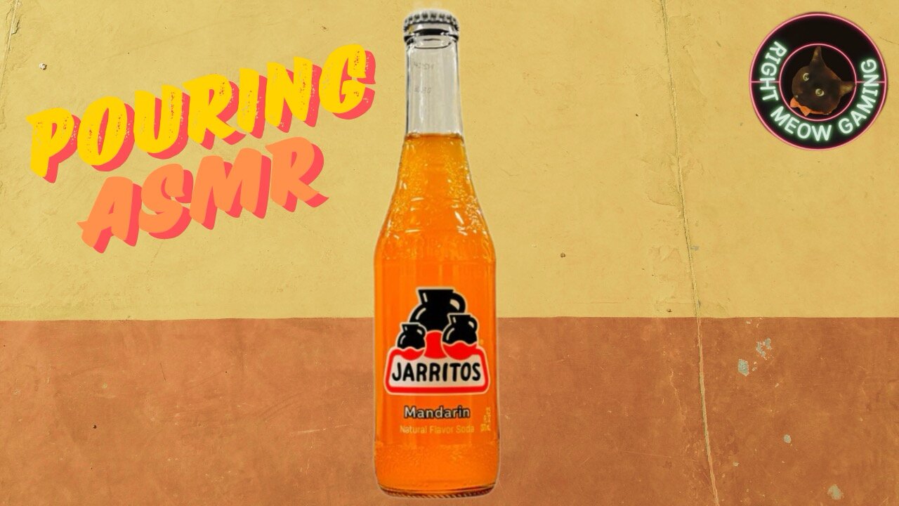 Pouring asmr Jarritos Mandarin