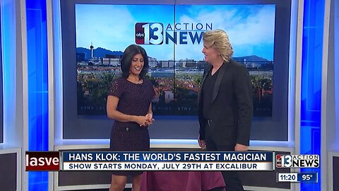 Magician Hans Klok returns to The Exclaibur with a new show