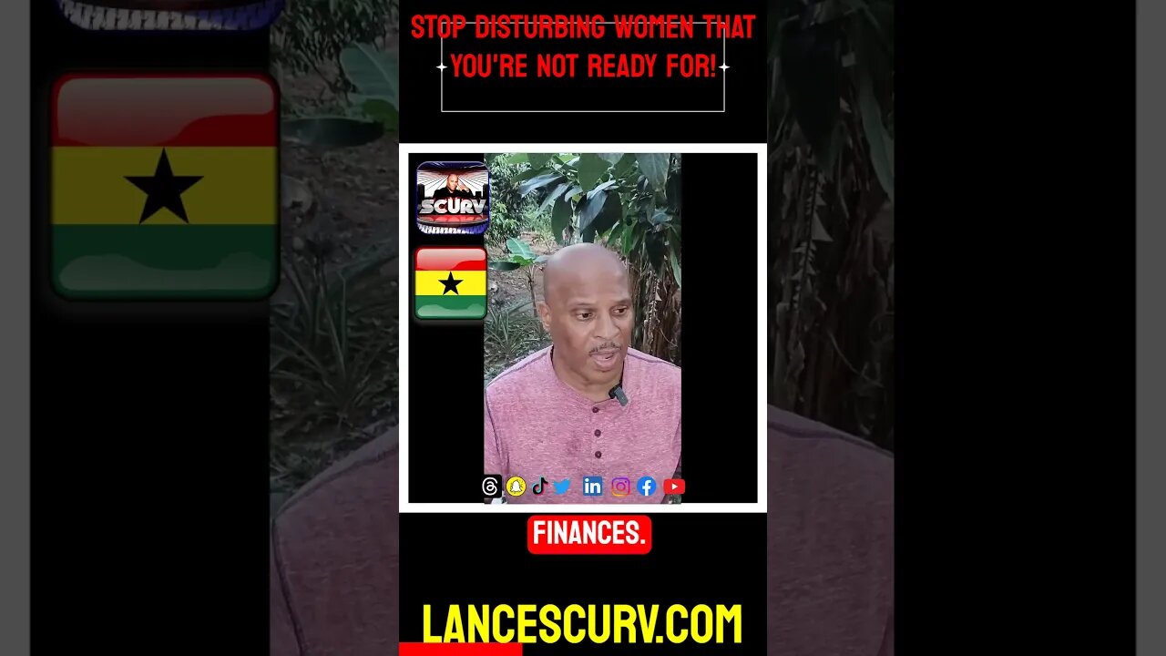 STOP DISTURBING WOMEN THAT YOU'RE NOT READY FOR! | LANCESCURV | @LanceScurv