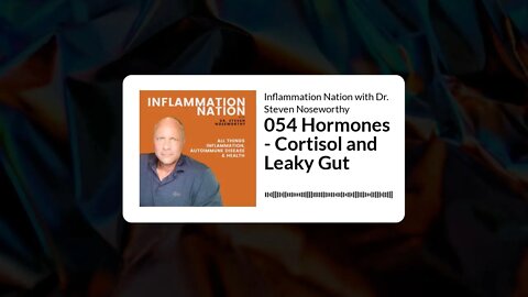 Inflammation Nation with Dr. Steven Noseworthy - 054 Hormones - Cortisol and Leaky Gut