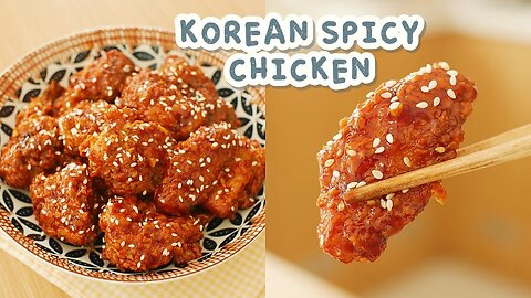 Korean Spicy Chicken!!