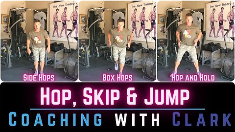 Hop, Skip & Jump | Workout | Coaching with Clark