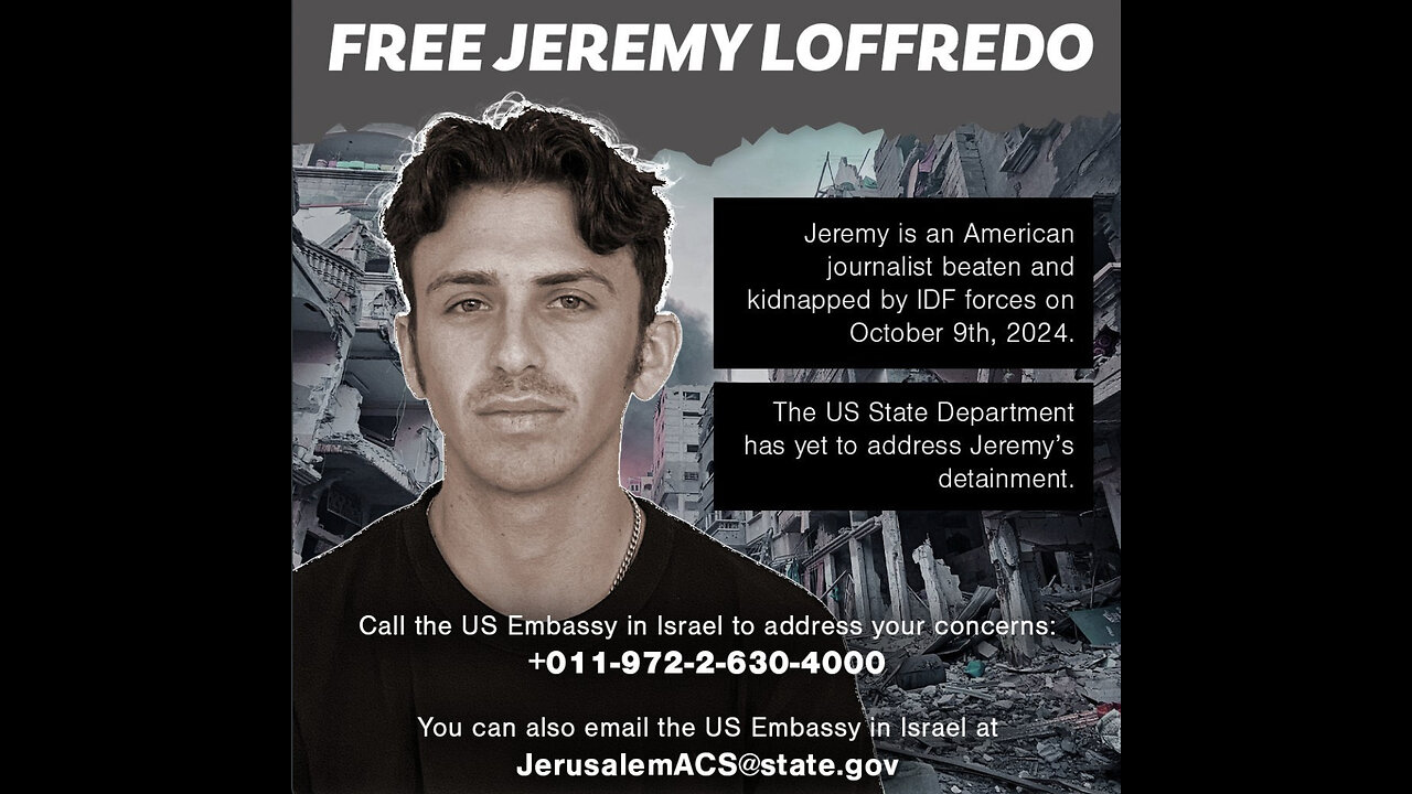 Free Jeremy Loffredo!