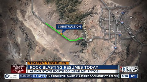 Construction begins to make commute from Las Vegas to Pahrump easier