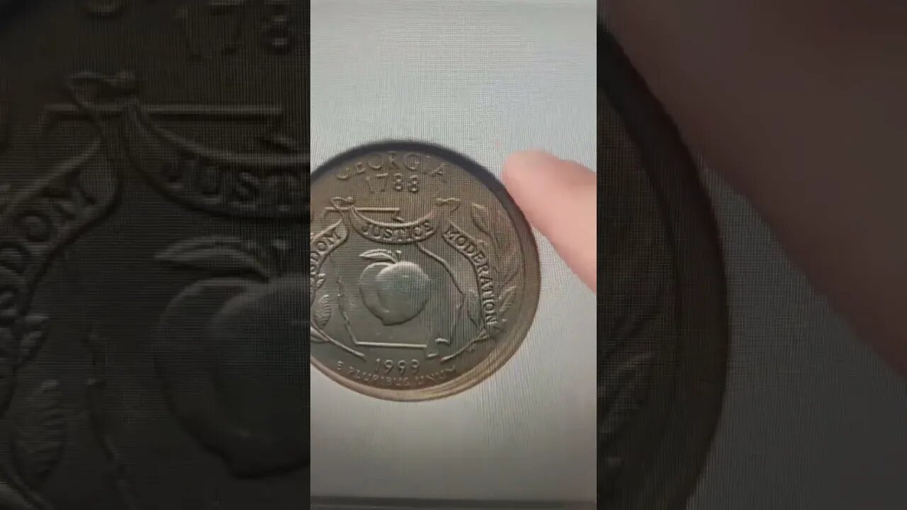 Georgia State Quarter To Look For! #shorts #coin