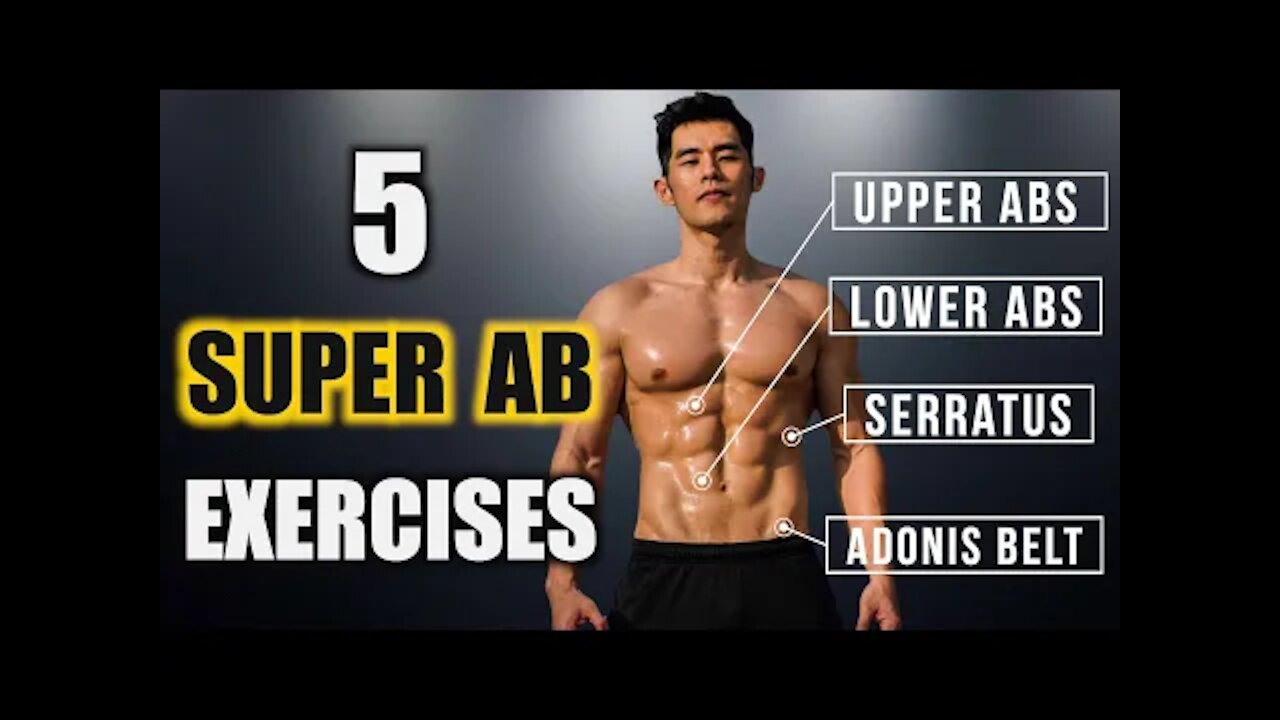 Six Pack Abs in Two Weeks | 5 Ab Exercises with Fat-burning Element!