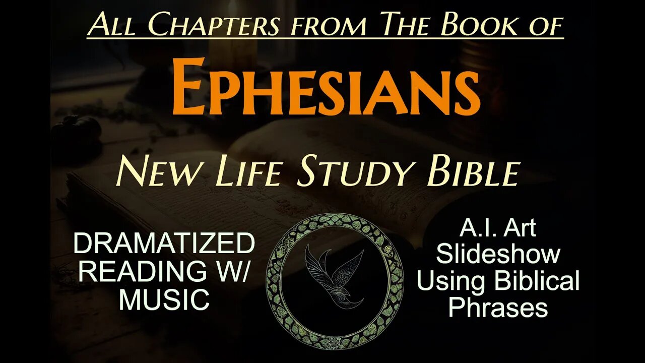 Book Of Ephisians - Dramatized Audiobook - From The New Life Study Bible with Relaxing Ambient Music