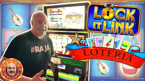 🌵 Multiple Max Bet Jackpots 🌵 Lock It Link Loteria - El Barril De Fiesta - Full Screen of Barrels?