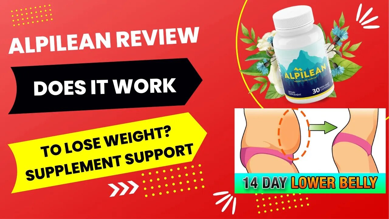 Alpilean Review ⚠️ WARNING ⚠️ DON'T BUY ALPILEAN UNTIL YOU WATCH THIS VIDEO