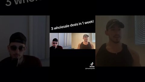 He got 3 wholesale deals in a week!? Full video on channel
