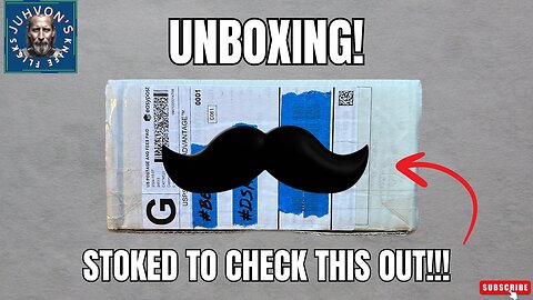 Unboxing a Knife I have been STOKED to check out!!