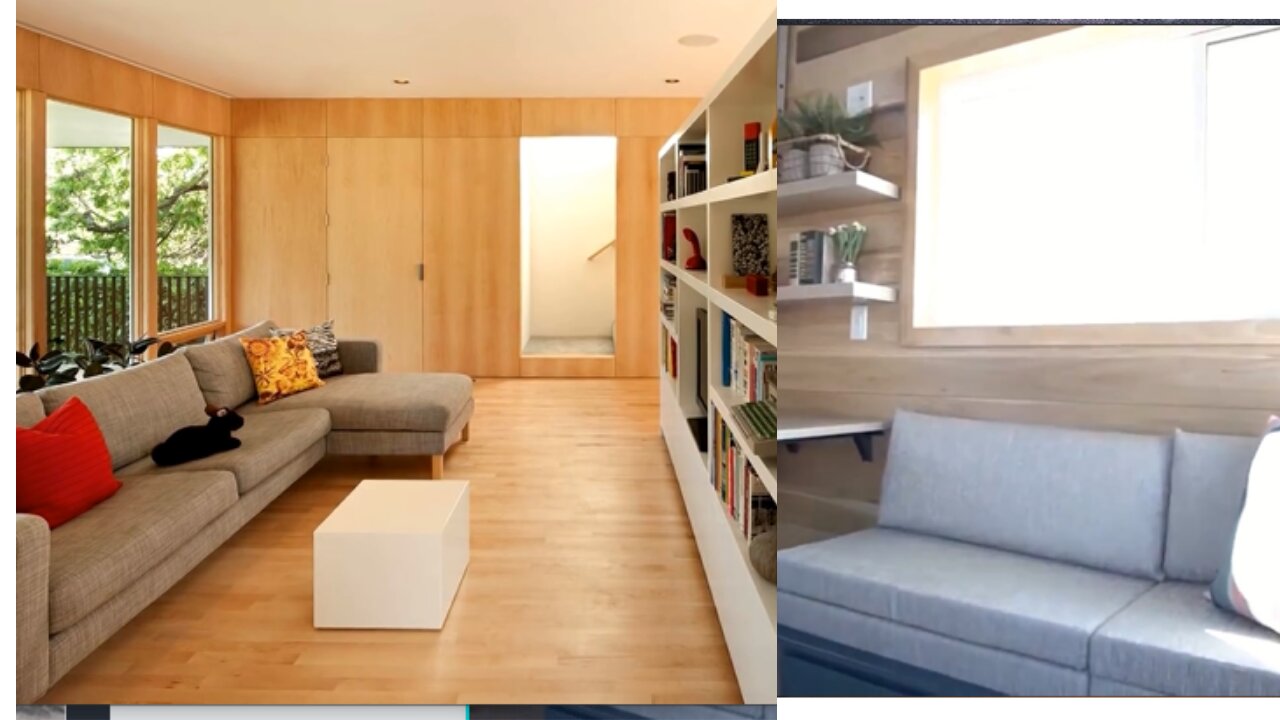 Fantastic MODERN Tiny (House ) Interior Design -