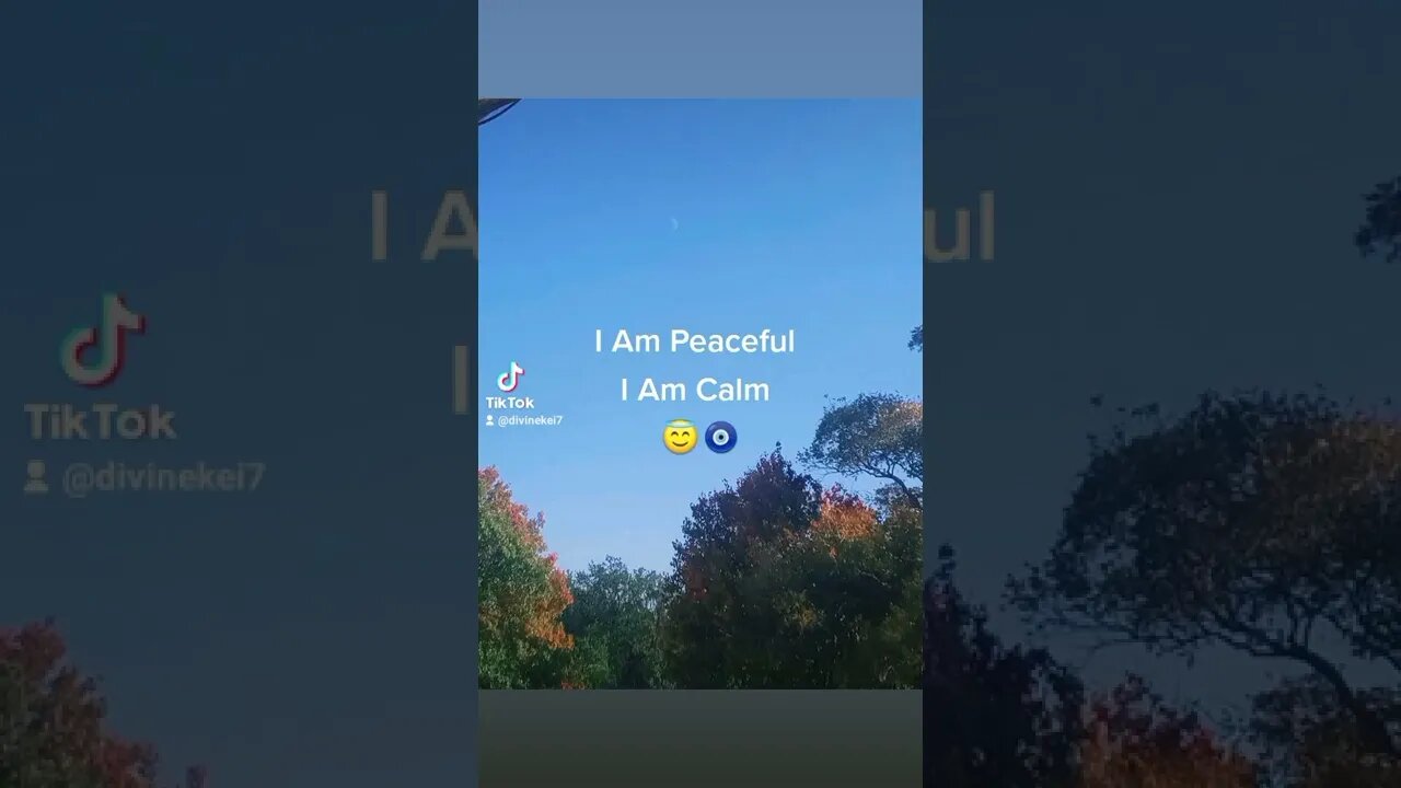 meditation to help keep calm and stay peaceful😇🧿💗