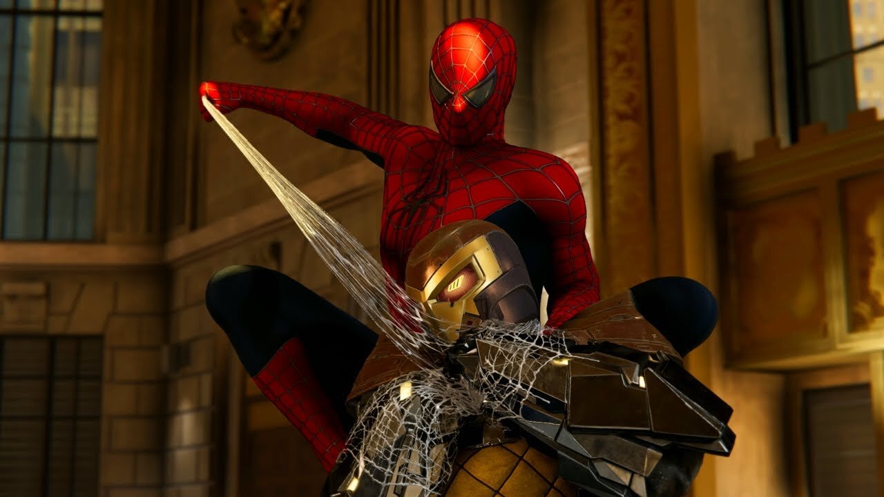 Spiderman (Tobey Maguire Suit) Fights the Shocker