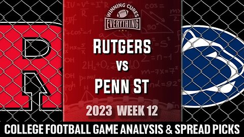 Rutgers vs Penn State Picks & Prediction Against the Spread 2023 College Football Analysis