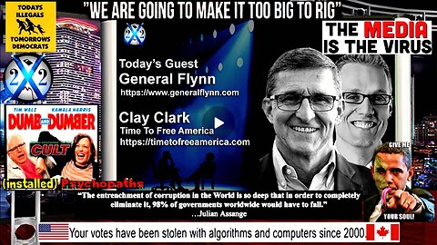 Flynn/Clark - [DS] Is Panicking,Next Move Is A Cyber Attack,Patriots Are Winning The Information War