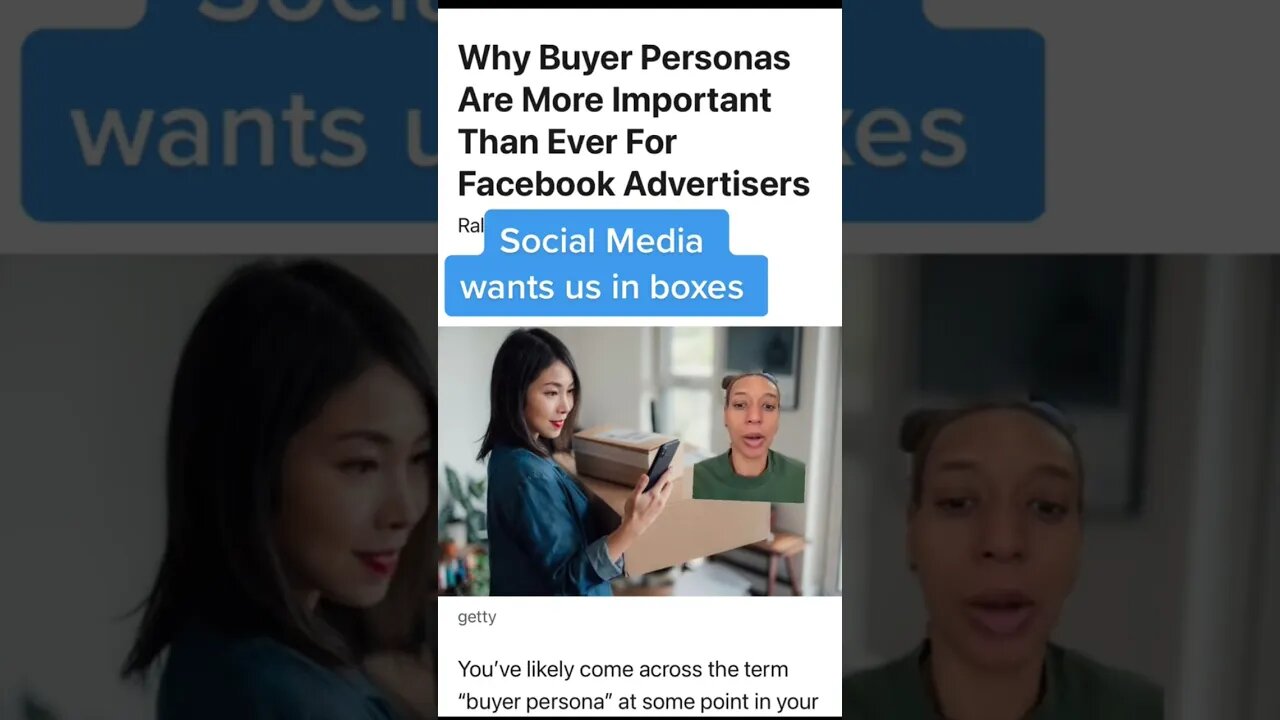 Social media wants us in boxes #shorts #socialmedia