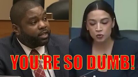 "YOU'RE SO DUMB!" Clueless AOC Tries to OUTSMART Byron Donalds, Regrets it Instantly