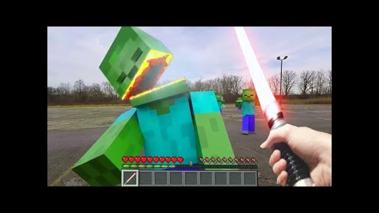 REALISTIC MINECRAFT IN REAL LIFE IRL Minecraft Animations In Real Life Minecraft Animations