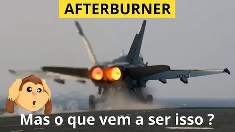 [ AFTERBURNER ] ou Pós-Combustor - O Que é Isso ? Para Que Serve ? #aviação #avião #afterburner