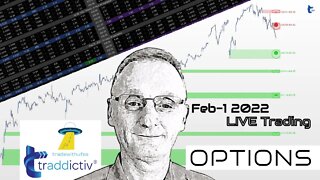 Strategy Trading REPLAY - OPTIONS | 2022 Feb-1