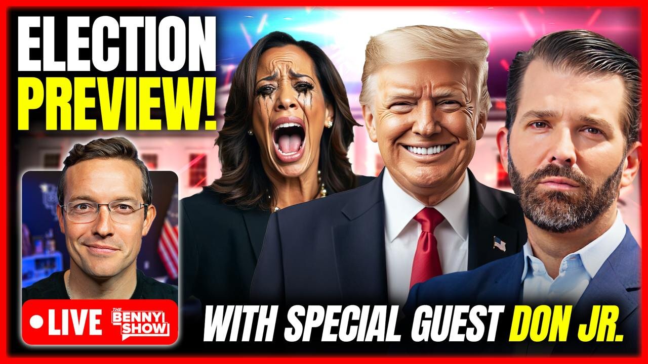 Trump Prepares For VICTORY | Kamala PANICS as Media Fears LANDSLIDE | Don Jr joins LIVE