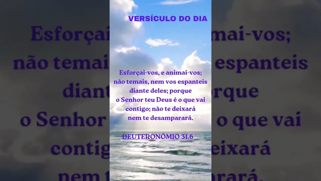 VERSÍCULO DO DIA 31/10/2022.#shorts