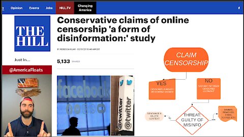 🤡 🌎 HONK HONK: Claiming "Conservative Censorship" Is MISINFORMATION, Thus Subject To Censorship!