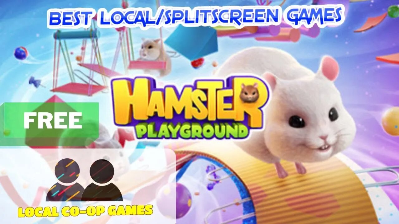 Hamster Playground (Free Game) - How to Play Local Multiplayer (Gameplay)