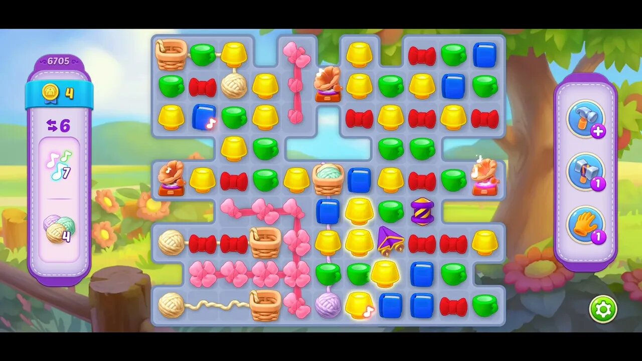 Playrix Homescapes Gameplay Walkthrough Level 6705