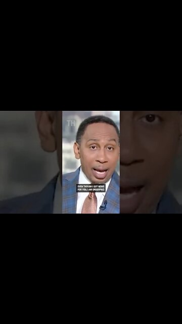 Stephen A. Smith: I'm underpaid because I'm black