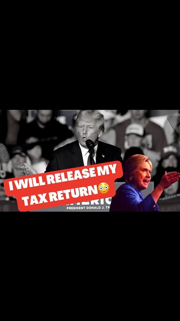 Never Forget When Trump Said He Will Release His Tax Returns