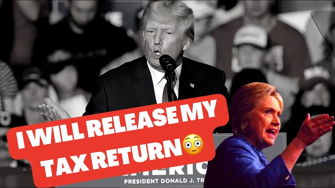 Never Forget When Trump Said He Will Release His Tax Returns