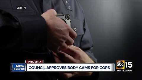 Council approves body cameras for officers