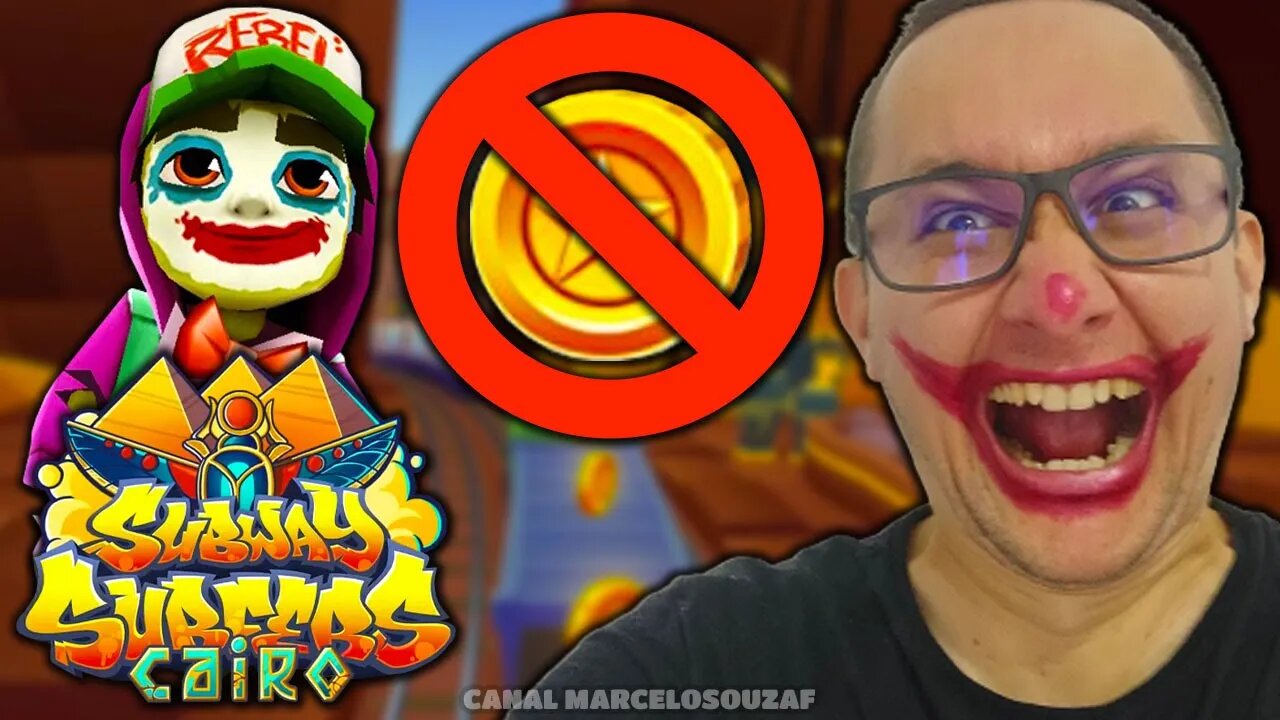 Desafio NO COIN do SUBWAY SURFERS | Parte 7 | Cairo 2022