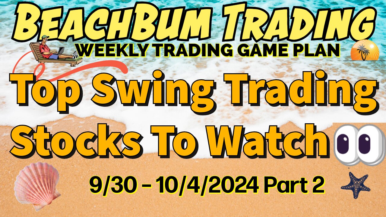 Top Swing Trading Stocks to Watch 👀 | 9/30 – 10/4/24 | YINN PERI UROY USOI HIMX SIRI SSTK & More