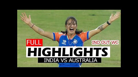 FULL HIGHLIGHTS | INDIA VS AUSTRALIA ICC T20 WORLD CUP 2024 UAE | IND VS AUS